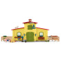 Schleich 42605 Large Barn with Animals and Accessories - Yellow