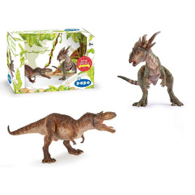 Papo 80106 Dino Set - Gorgosaurus & Stygimoloch