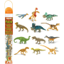 Safari 681904 Mini gevederde Dino set (12 stuks)