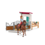 Schleich 42710 Horse stable Hannah & Cayenne