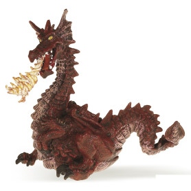 Papo 39016 Red dragon with flame