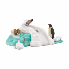 Schleich 42661 Pinguin-Familienspaß