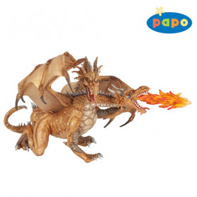 PAPO 38938 Two-Headed Golden Dragon