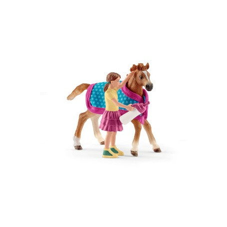 Schleich 42361 Foal with Blanket
