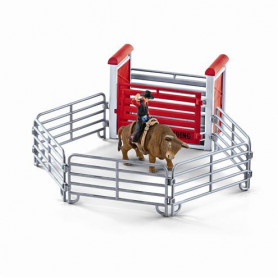 Schleich 41419 Bull riding mit Cowboy