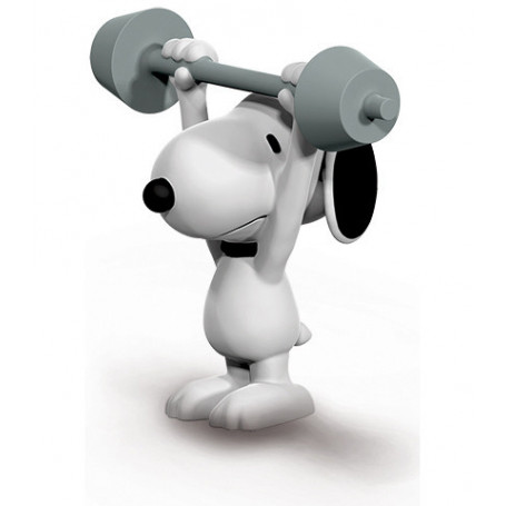 Schleich 22075  Weightlifter Snoopy