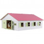 Horse Stable with 7 boxes pink 1:24 Kids Globe